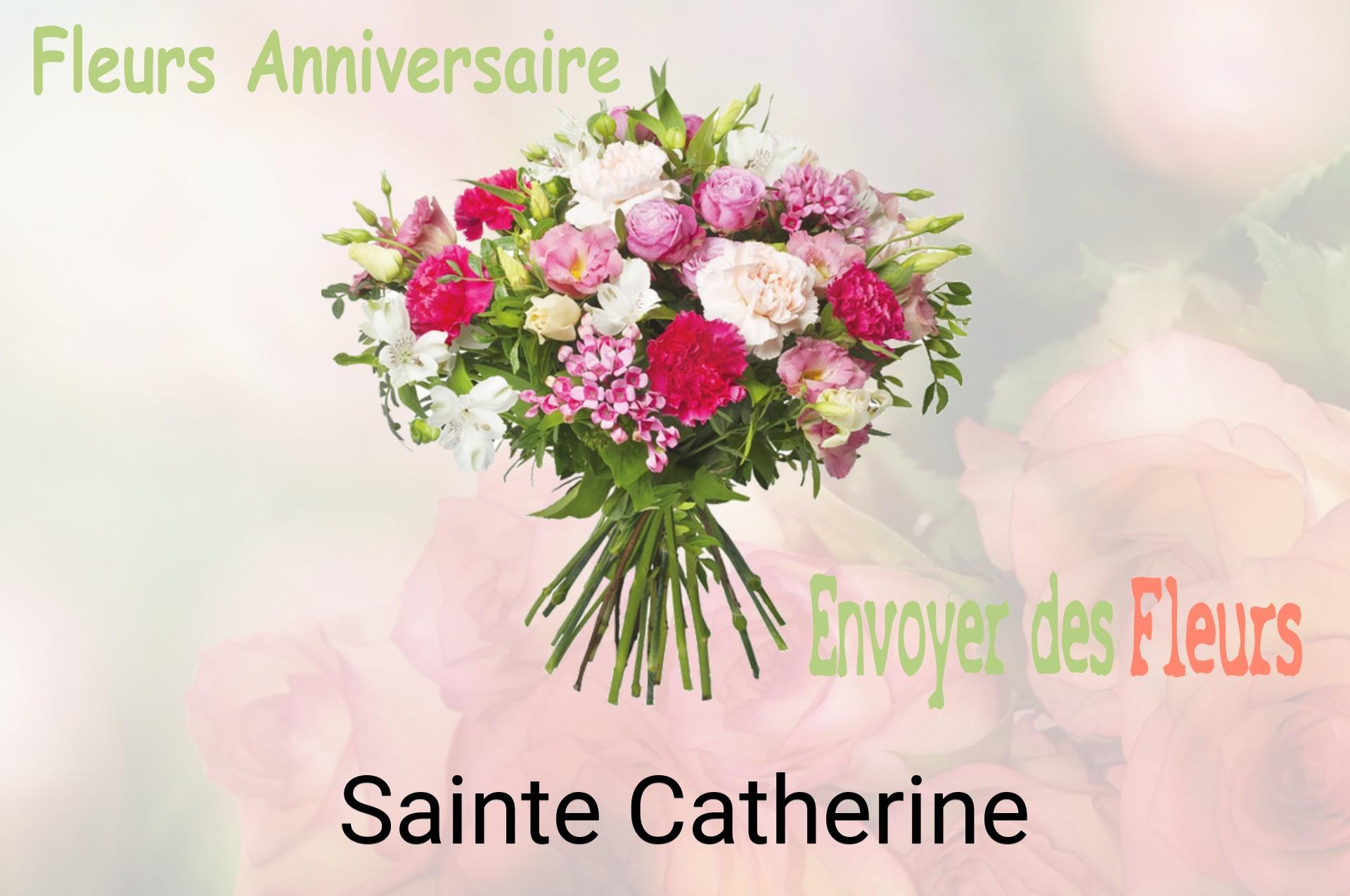 Bouquet de fleurs d’anniversaire livré à Sainte-Catherine